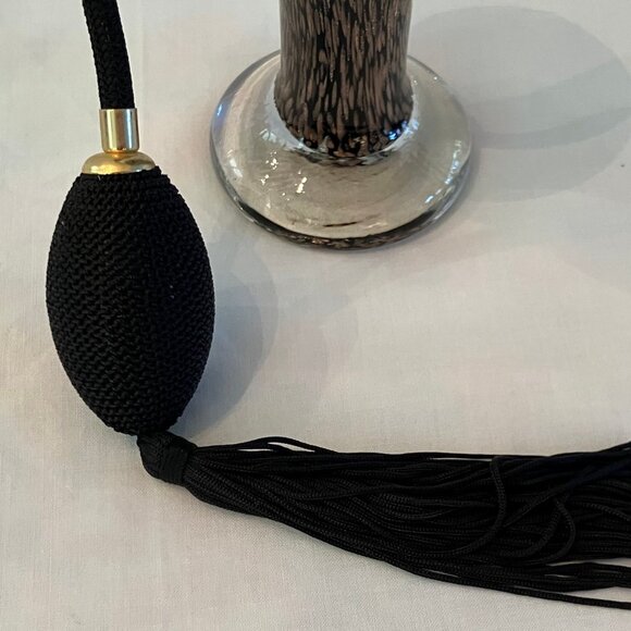 Iridescent Art Glass Perfume Atomizer - Picture 4 of 11